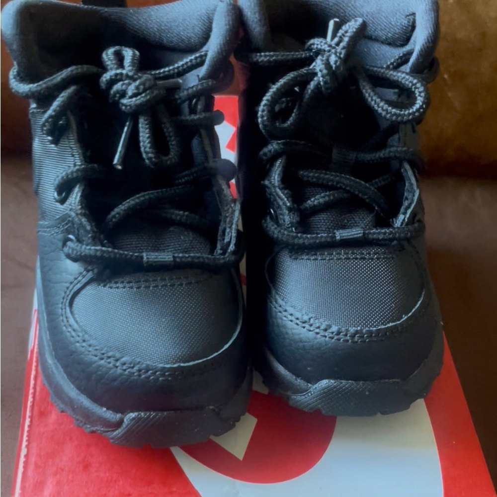 Kids Black Nike Boots